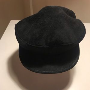 LF suede cabbie cap